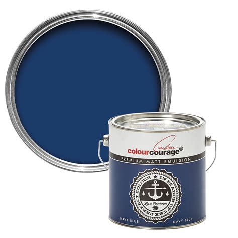 navy blue paint b&q